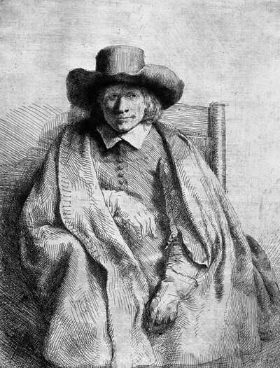 Clement de Jonghe by Rembrandt van Rijn